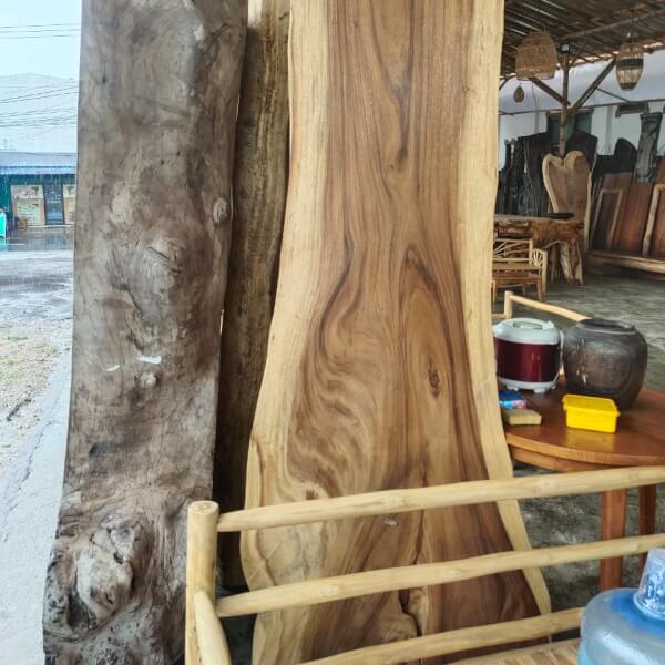 Natural Wood Planks 260 x 90 x 8 cm