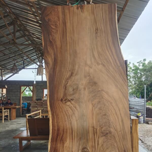 Papan Kayu Alami 120 x 280 x 7 cm