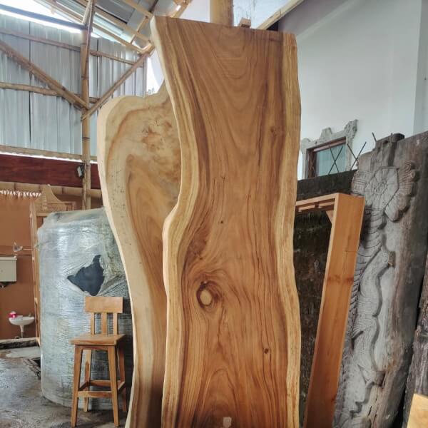 Papan Kayu Alami 70-80 x 280 x 7 cm